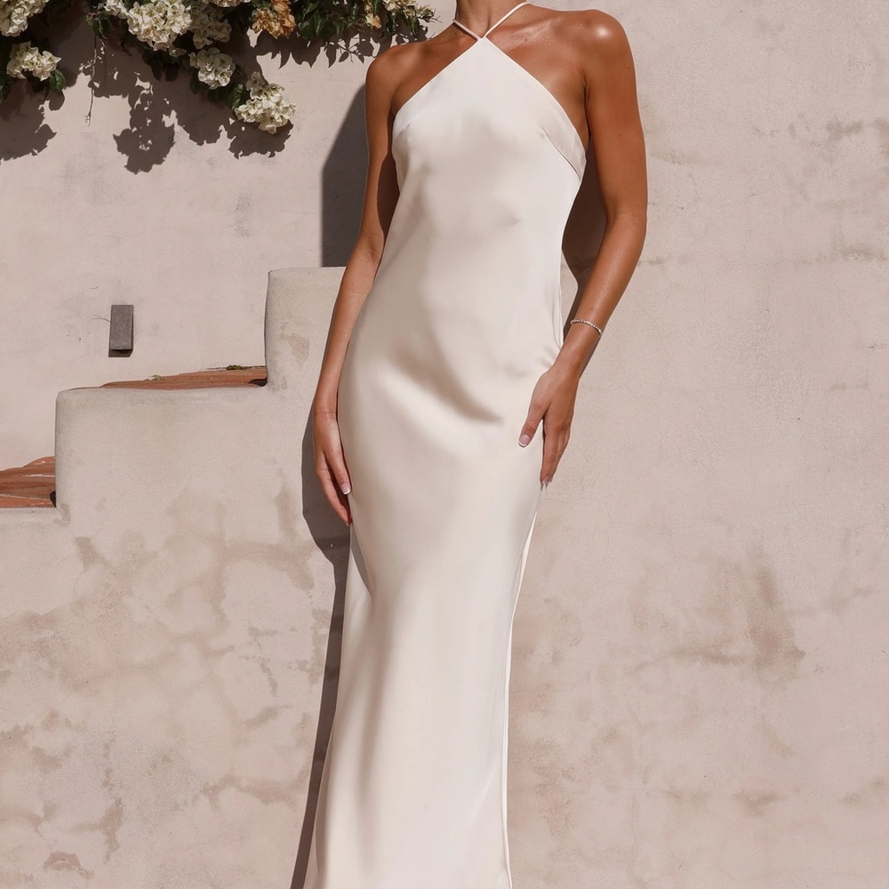 Billy J Chiara Maxi Dress - Champagne